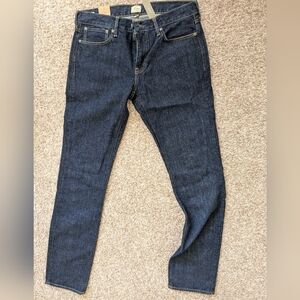 J. Crew Men's Slim Dark Blue Jeans